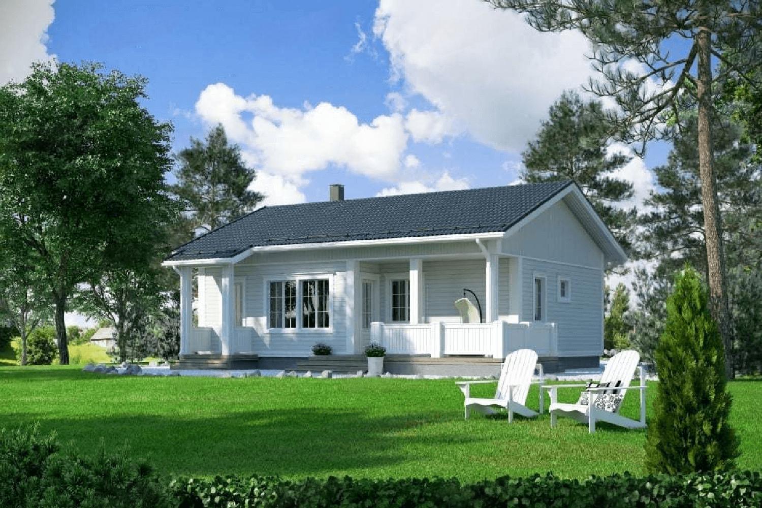 Каркасный дом VZ-858 